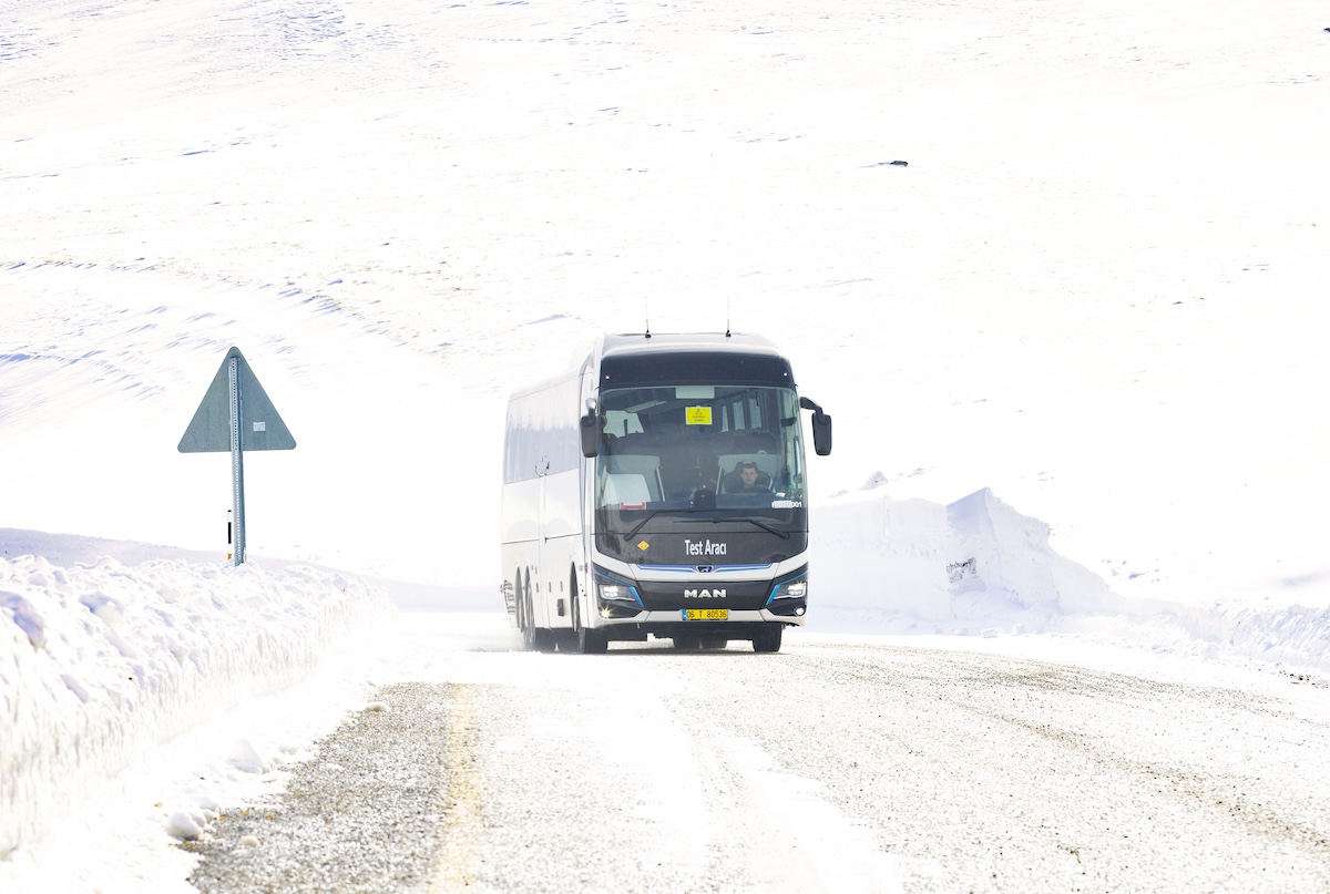 MAN Lion's Coach E completes first winter testing campaign with temperatures down to 30C - Sustainable Bus