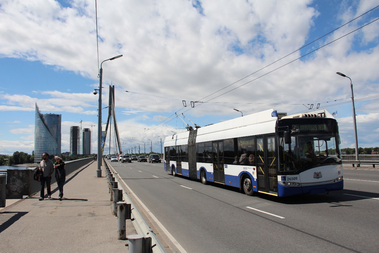 Riga set to order up to 100 new trolleybuses