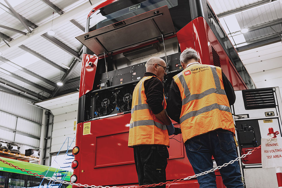 grayson electric buses maintenance