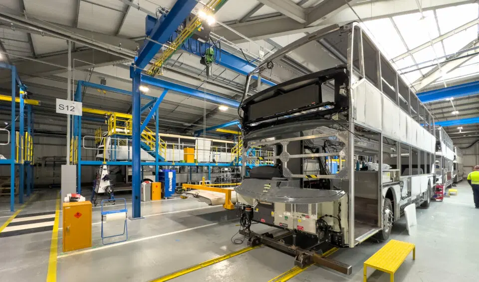 Alexander Dennis proposes converting Larbert into chassis facility while closing Falkirk under a revised Scottish manufacturing plan - Sustainable Bus