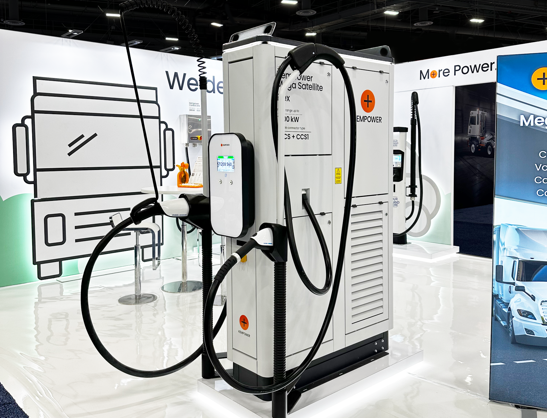 Kempower launches Mega Satellite Flex with CCS and MCS charging