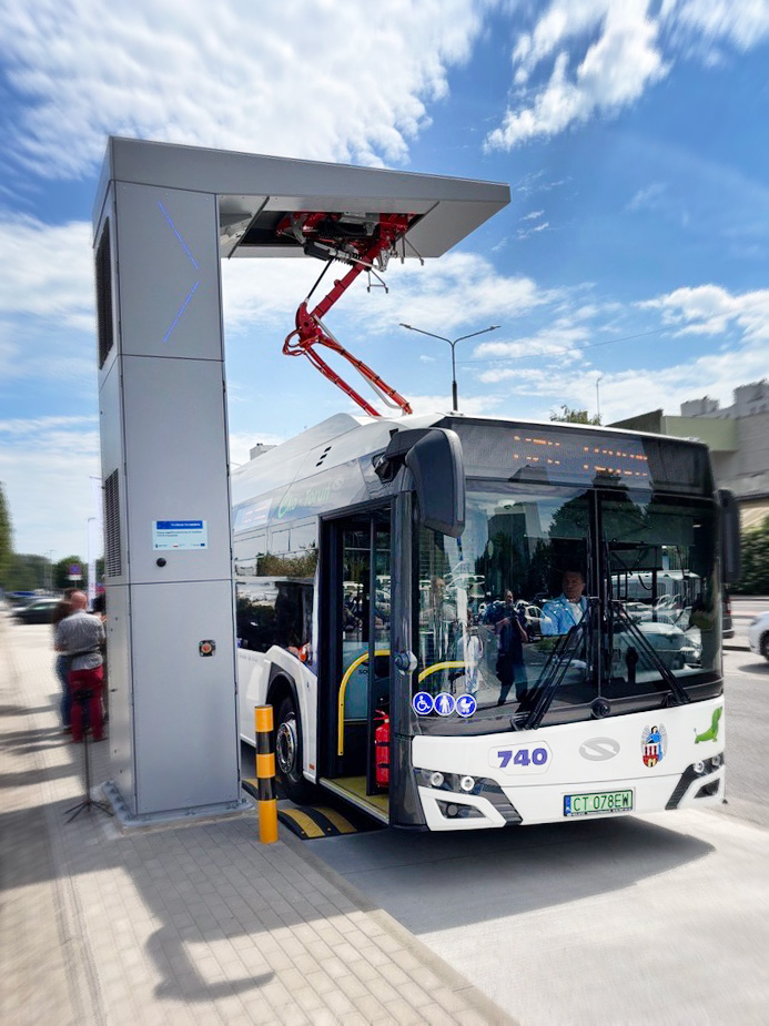 solaris torun electric buses